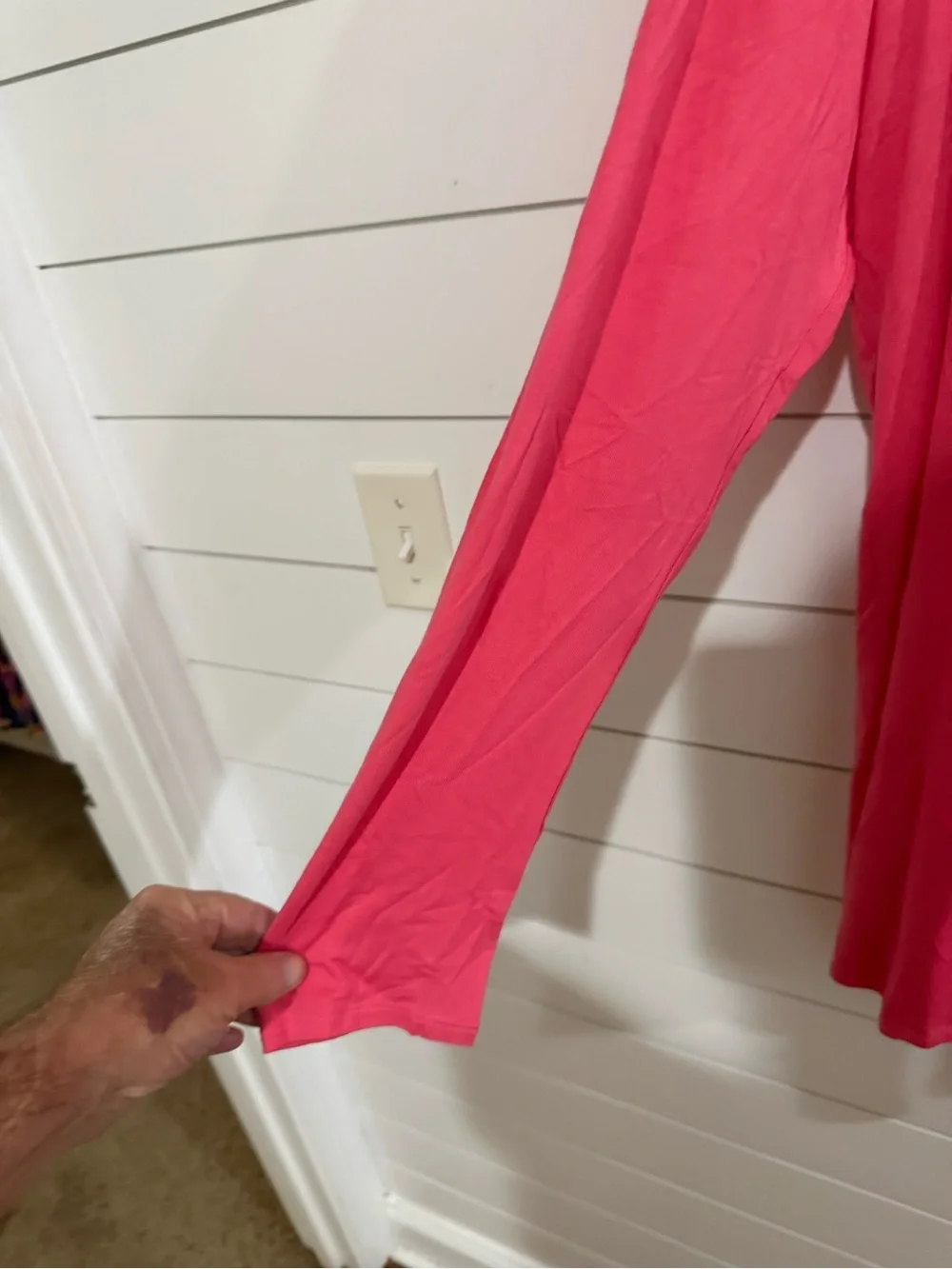 Pink Open-Front Cardigan - Picture 6 of 7